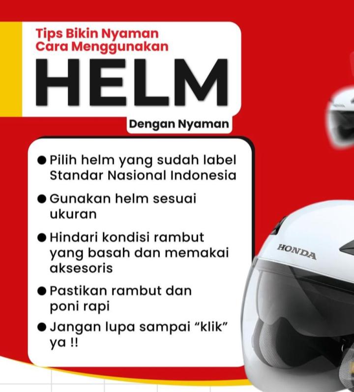 Cara Memilih Helm Motor yang Aman dan Nyaman